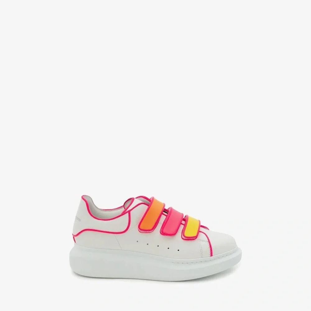 Alexander McQueen Women's Oversized Triple Strap Sneaker